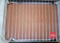 巧克力水果奶油蛋糕卷的做法图解19