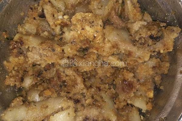 饼干蒸肉（甜的）