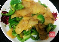 大辣椒土豆片的做法图解7