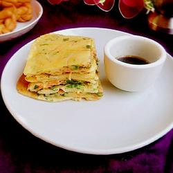 芹菜胡萝卜软饼（家常版）的做法[图]
