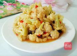 醋溜花菜的做法图解10
