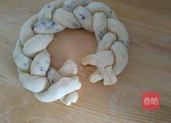 圣诞花环面包的做法图解16