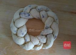 圣诞花环面包的做法图解17