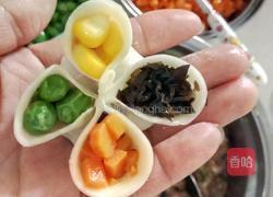 猪肉馅四色饺的做法图解9