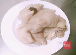 一锅两菜 八叔香辣烤猪蹄 和水晶皮炖的做法图解8