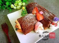 树桩蛋糕卷的做法图解28