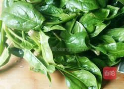 芝麻菠菜的做法图解1