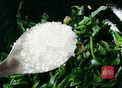 芝麻菠菜的做法图解7