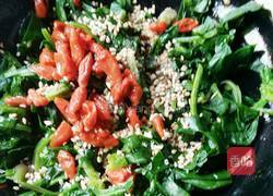 芝麻菠菜的做法图解10