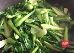 猪油炒青菜的做法图解4