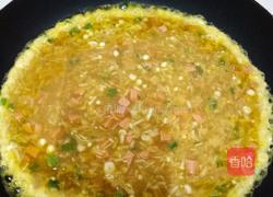 金针菇鸡蛋饼的做法图解5