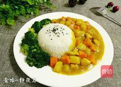 鸡肉咖喱饭的做法图解1