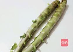 清炒莴笋的做法图解1