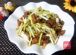 肉丝蒜黄的做法图解18