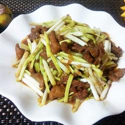 肉丝蒜黄的做法[图]