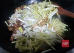 肉丝蒜黄的做法图解16