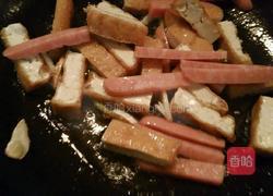 韭菜火腿炒香干的做法图解5