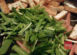韭菜火腿炒香干的做法图解6