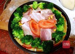 蔬菜培根披萨的做法图解14