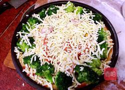 蔬菜培根披萨的做法图解15