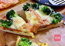 蔬菜培根披萨的做法图解18