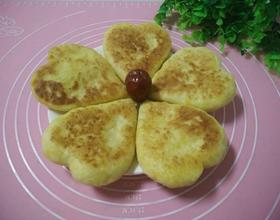 小米面牛奶发面饼[图]