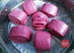 紫薯花卷的做法图解13