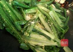 蒜香油麦菜的做法图解6