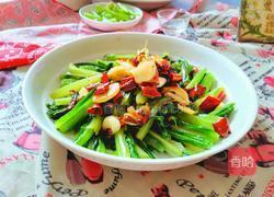 蒜香油麦菜的做法图解7