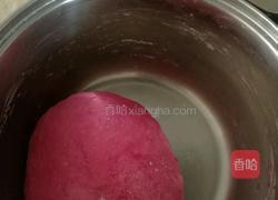 菠萝馅双色蒸包的做法图解2