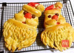 圣诞老公公面包的做法图解12