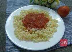 茄汁扭扭粉的做法图解1