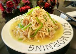 金针菇炒肉丝