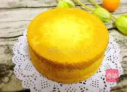 Illustration of how to make eight-inch chiffon cake 18