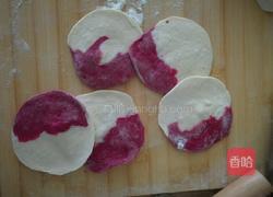 菠萝馅双色蒸包的做法图解6