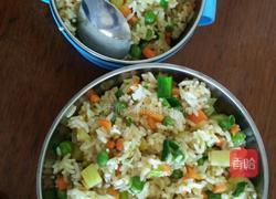 炒素食饭的做法图解4