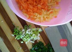 炒素食饭的做法图解2