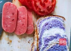 粗粮三明治的做法图解2