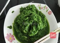 懒人青菜肉馄饨的做法图解1