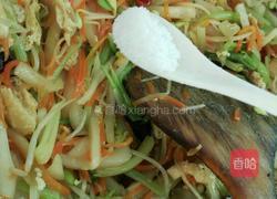 酸萝卜炒豆芽的做法图解10