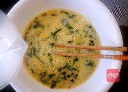 菠菜鸡蛋糕的做法图解5