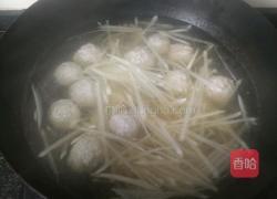 白萝卜丸子汤的做法图解7