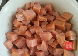 葱爆火腿捞面的做法图解2