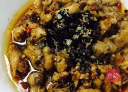 蒜茸豆鼓蒸滑鸡的做法图解5