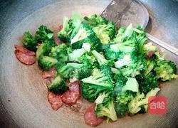 腊肠西兰花的做法图解7