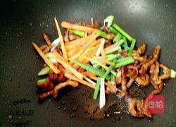 八叔 豆芽炒肉的做法图解4