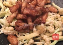 五花肉炒菜花的做法图解10
