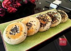 糯米粉芝麻饼的做法图解8