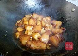 菠萝红烧肉的做法图解11