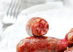 自制黑胡椒风味脆皮肠烤肠的做法图解1